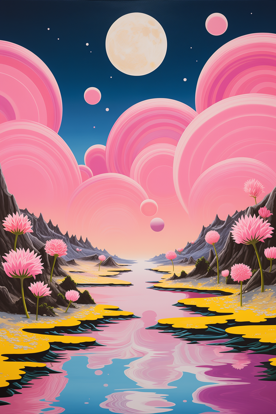 Candied Cloud Waves