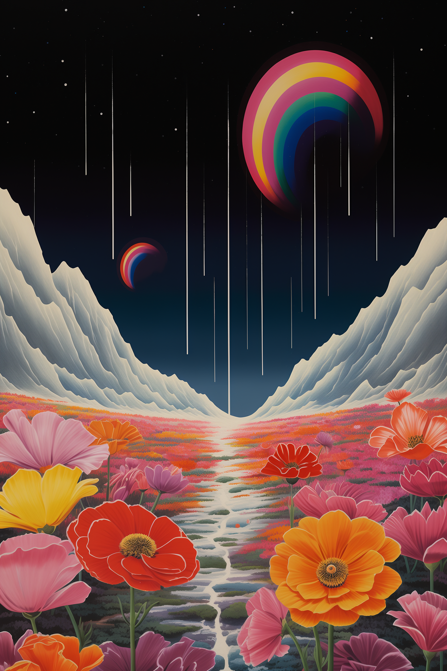 Cascade of Light