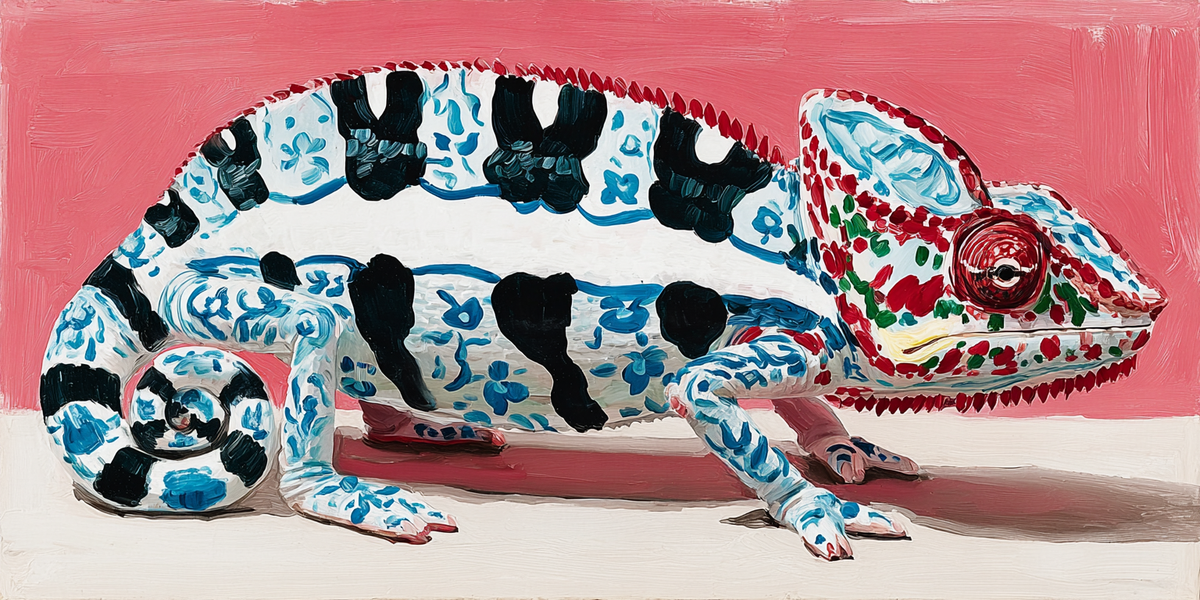 Porcelain Chameleon
