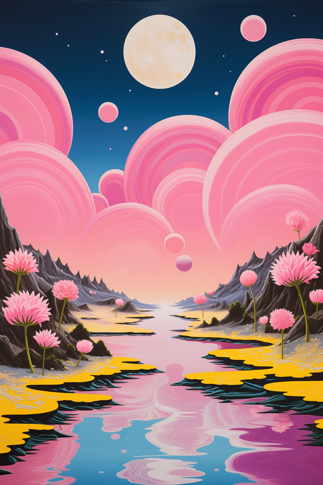 Candied Cloud Waves