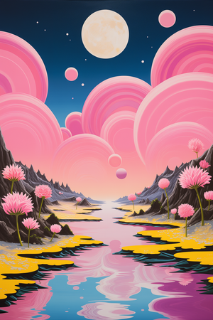 Candied Cloud Waves