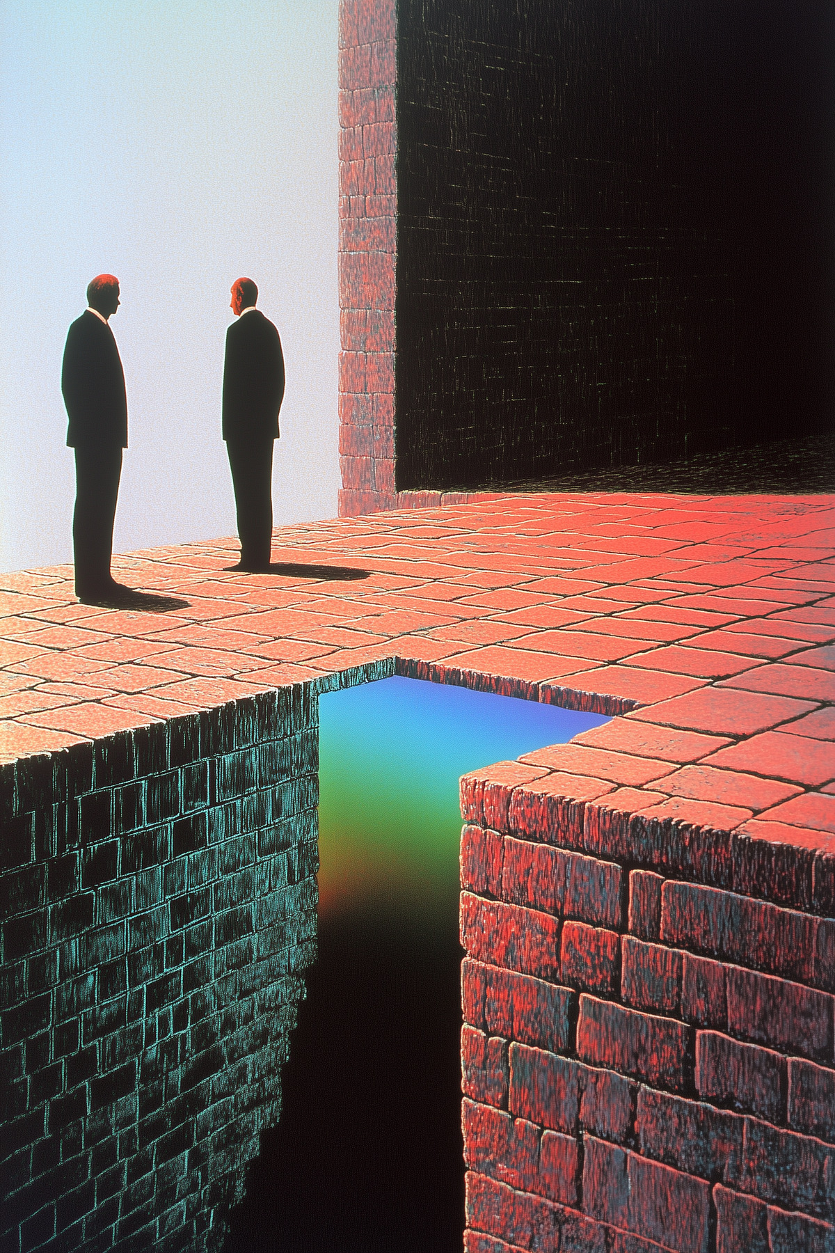 Conscience fine art print, modern wall art, balanced light and tone