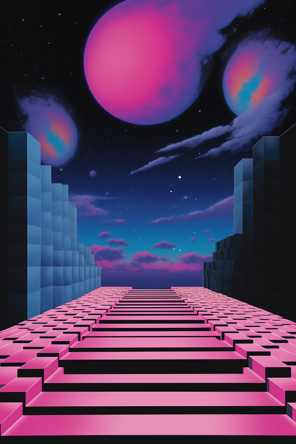 Twin Planets Staircase