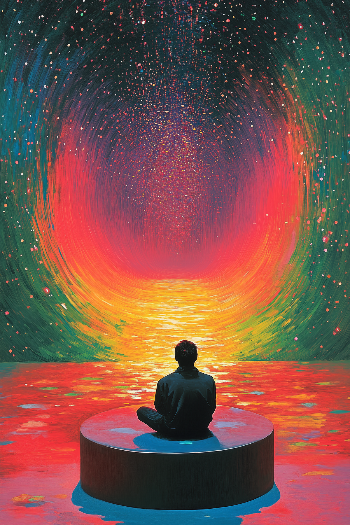 Resonance fine art print, modern wall art, balanced light and tone