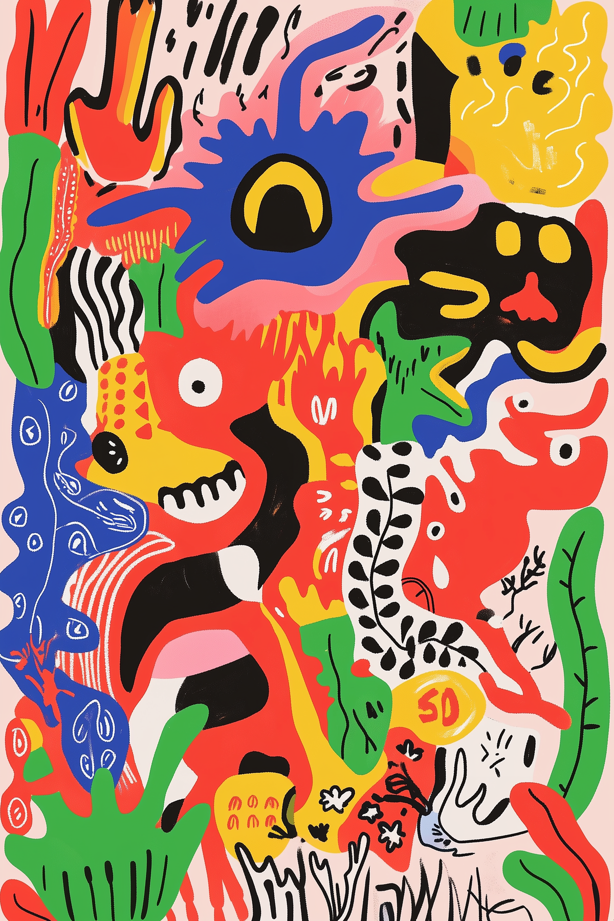 Whispering fine art print, modern wall art, balanced light and tone