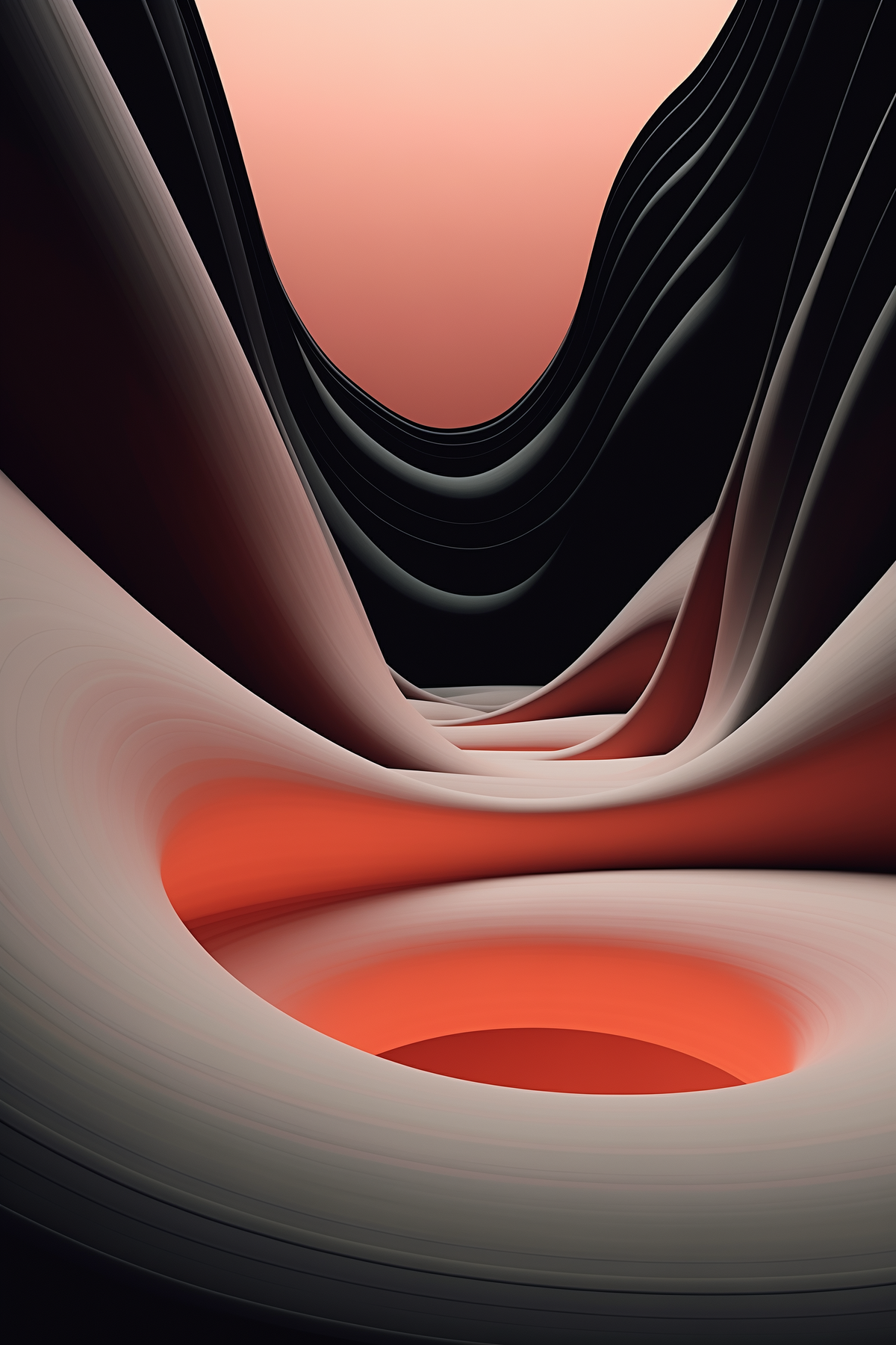 Path of Whims fine art print, modern wall art, balanced light and tone