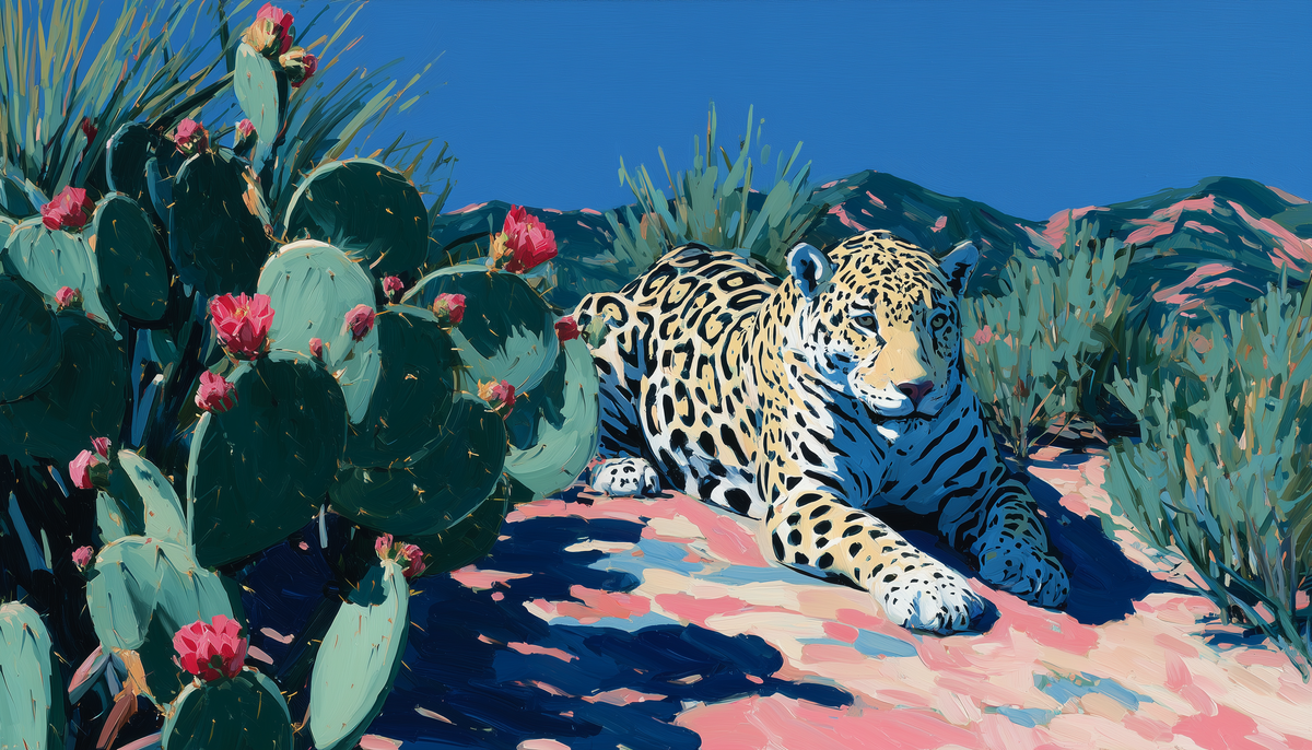 Desert Sentinel fine art print, modern wall art, balanced light and tone