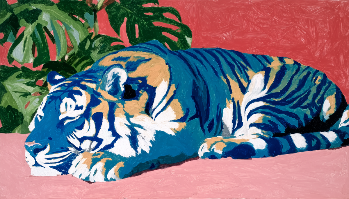 Dreaming Stripes fine art print, modern wall art, balanced light and tone