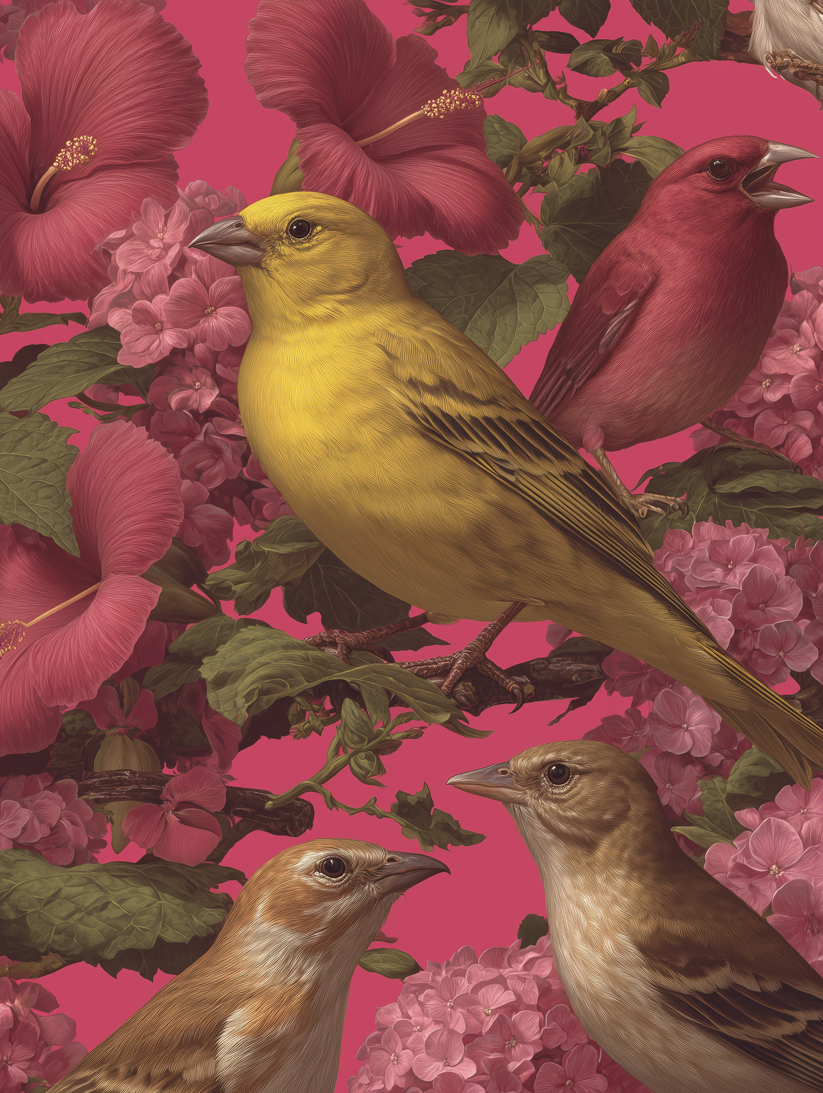 Golden Rhapsody fine art print, modern wall art, balanced light and tone