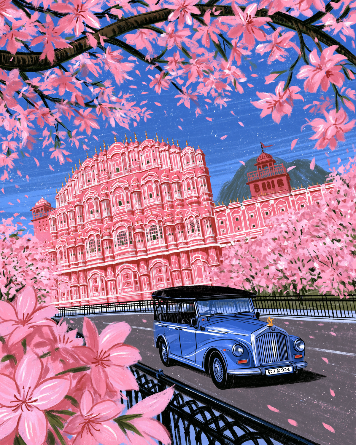 Lattice Traffic — framed fine art preview