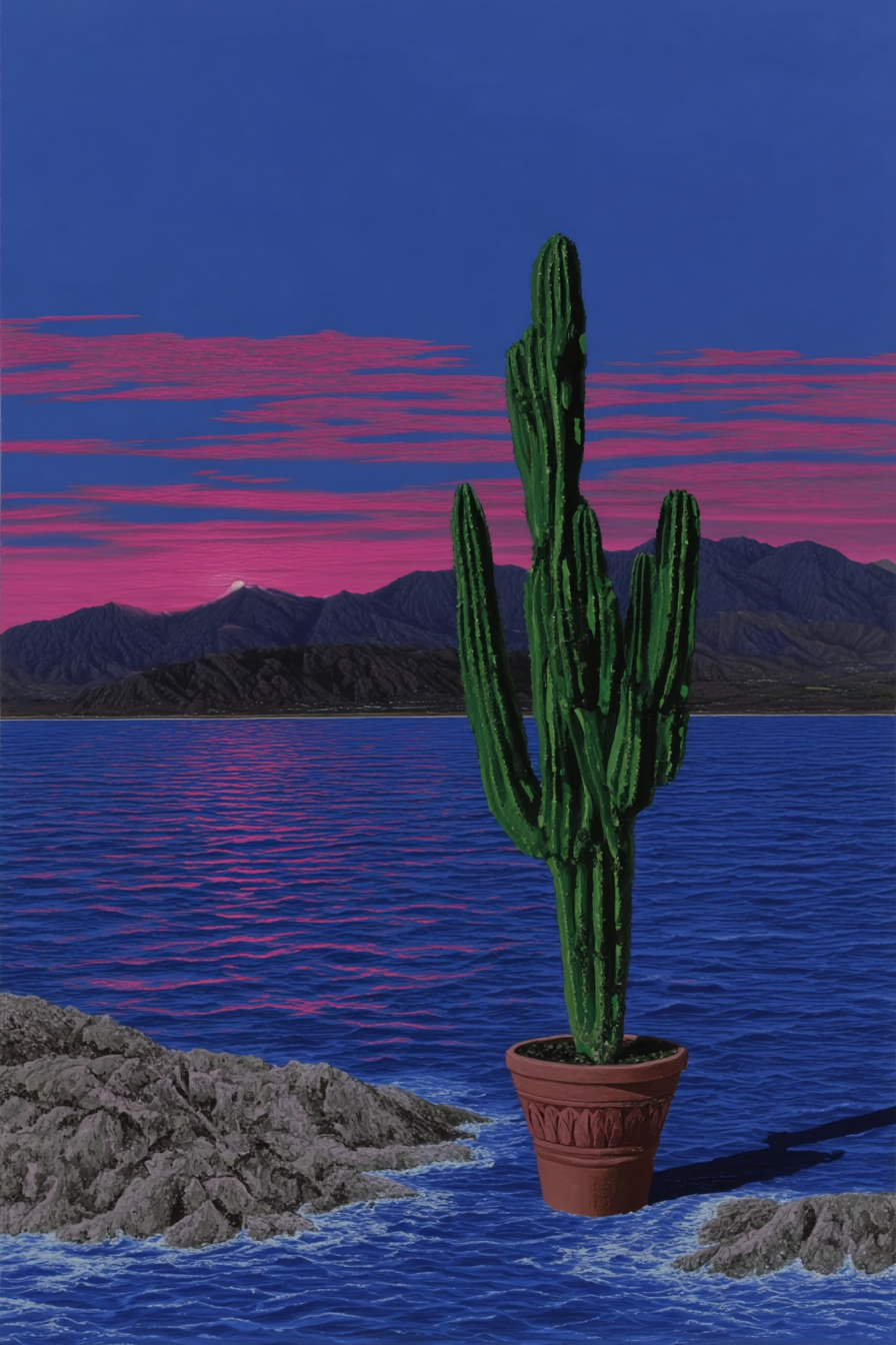 Arid Buoyancy — framed fine art preview