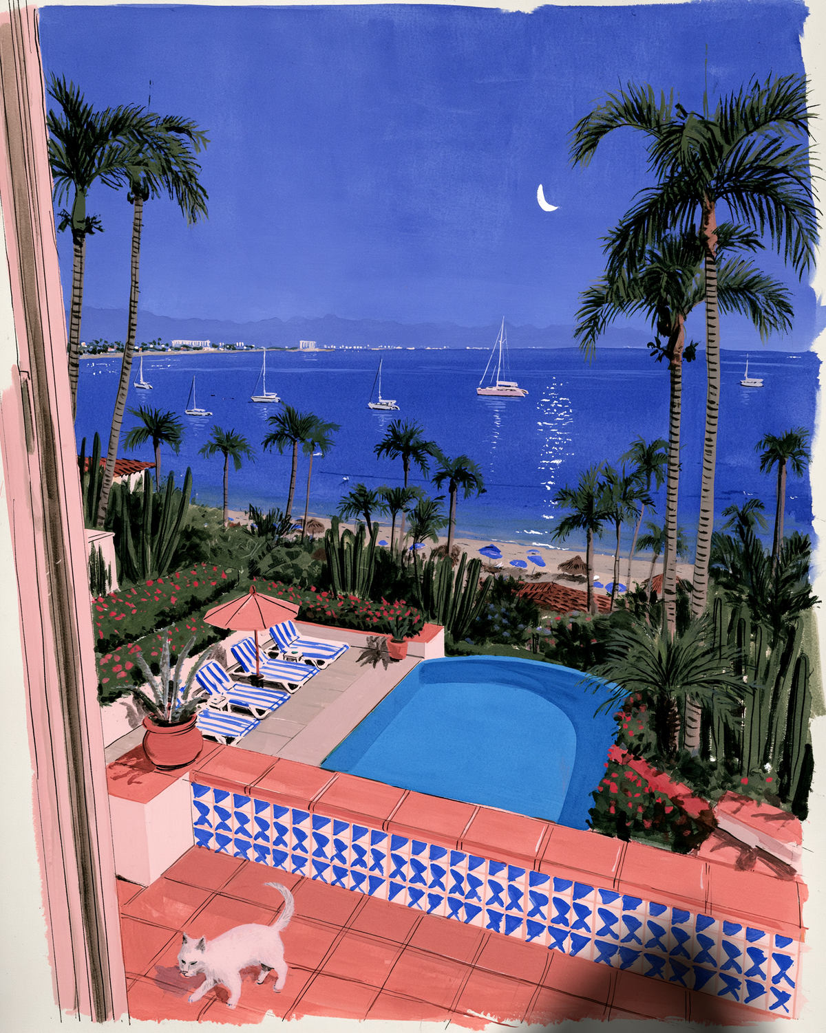 Vacancy Season — framed fine art preview