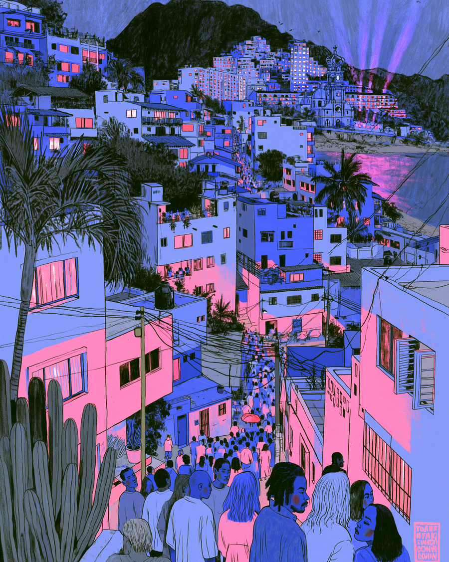 Hillside Procession